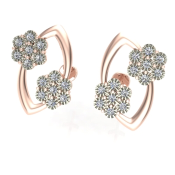 Flossy Diamond Studs&hellip;