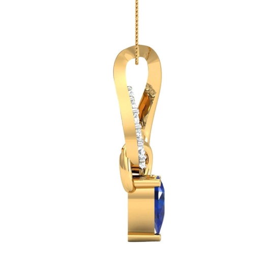 Kendall Gold and Diamond Pendant