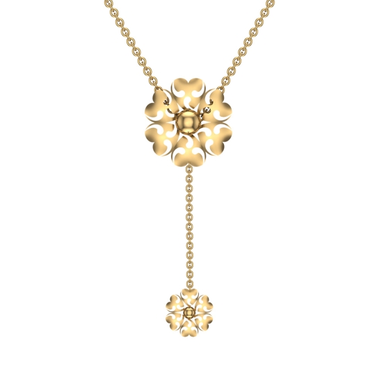 ILA Gold Pendant Designs For Female