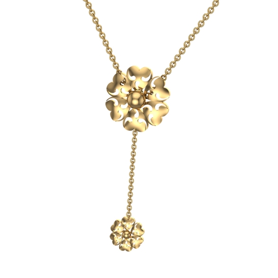 ILA Gold Pendant Designs For Female