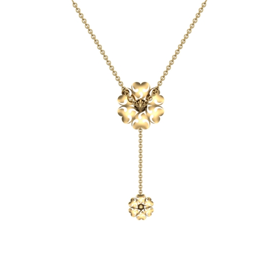 ILA Gold Pendant Designs For Female