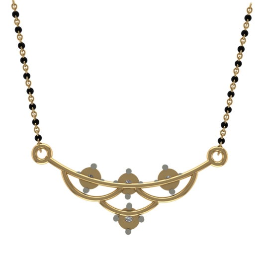 Kristy Diamond Mangalsutra