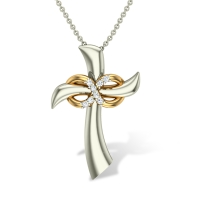 Giana Jesus  Diamond Pendant