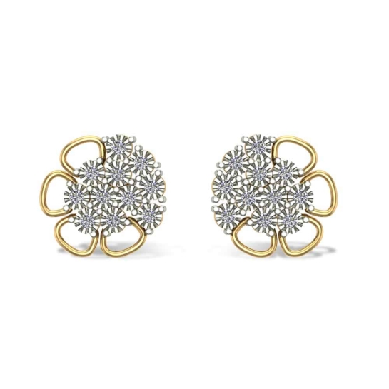 Gislaine Diamond Studs