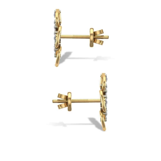 Gislaine Diamond Studs