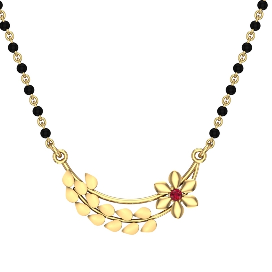  Heidi Mangalsutra Designs in Gold