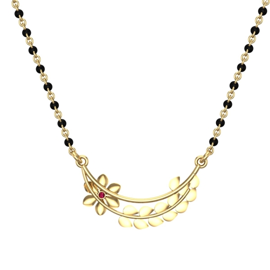  Heidi Mangalsutra Designs in Gold