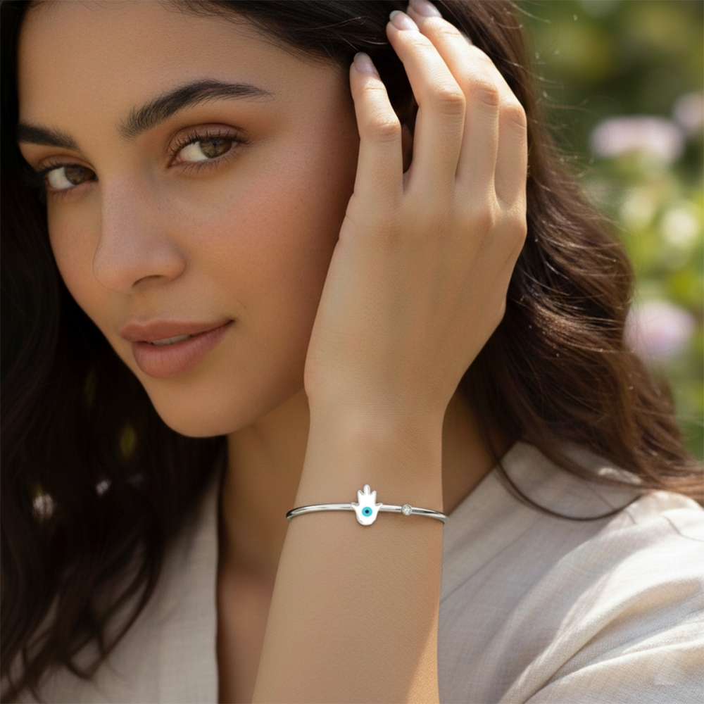 Hamsa Charm Radiant Bracelet