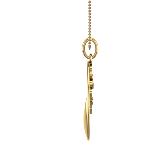 Ollie Gold Pendant