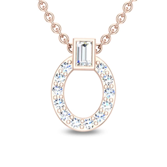 Helen 18kt Gold and Diamond Pendant 