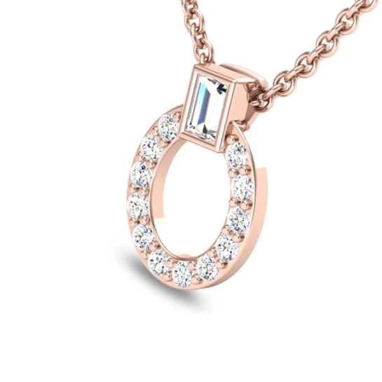 Helen 18kt Gold and Diamond Pendant 