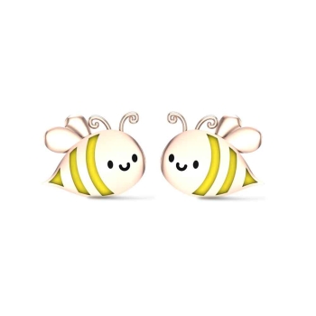 18k Honey Bee Rose G…