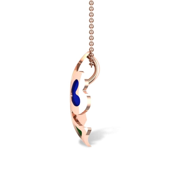 Lyla Fish Gold Pendant Designs For Female
