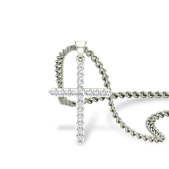 Eliana Jesus Diamond Pendant