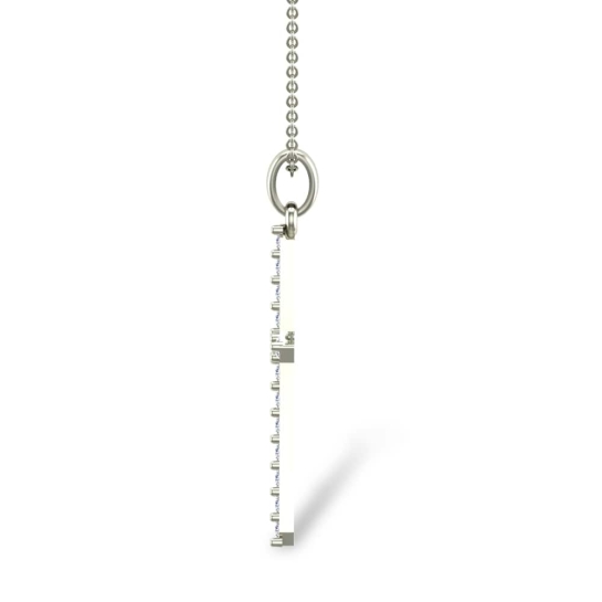 Alaia Jesus Diamond Pendant