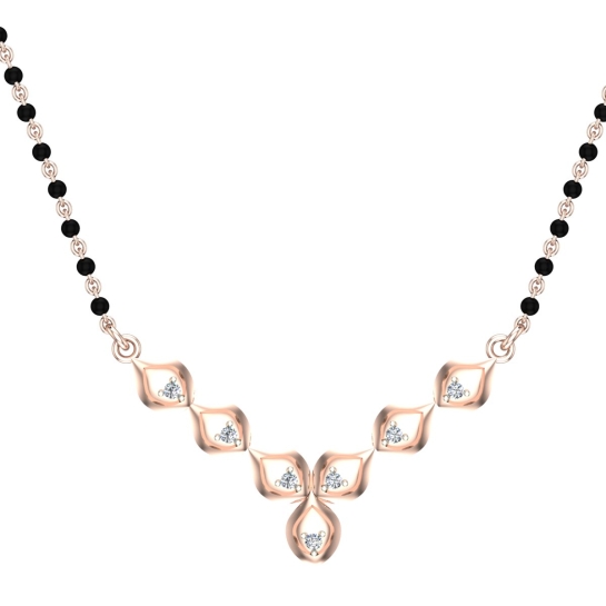 Elsa Diamond Mangalsutra 