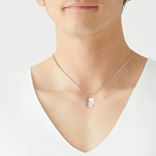 Noah Diamond Pendant For Men