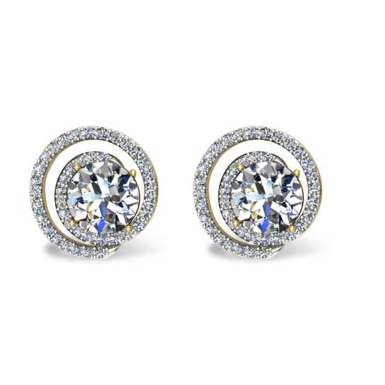 Romina Diamond Studs