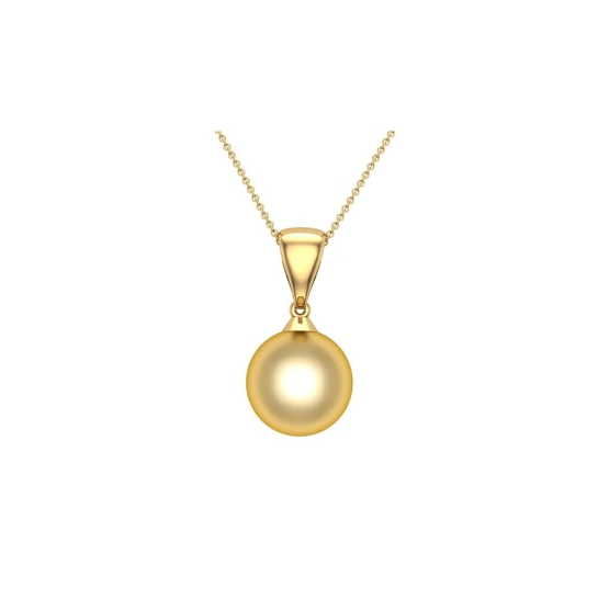 Jessamine Pearl Gold Pendant Designs For Female