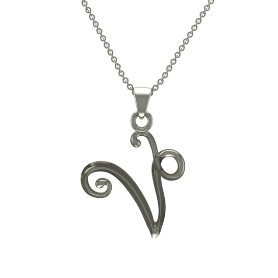 Katelyn Initial Diamond Pendant