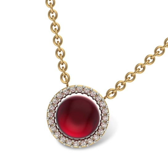 Jyotshi 18kt Gold and Diamond Pendant 