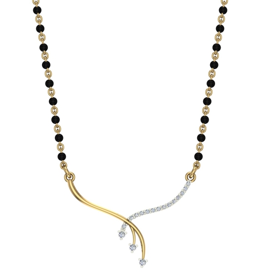 Akosia Diamond Mangalsutra