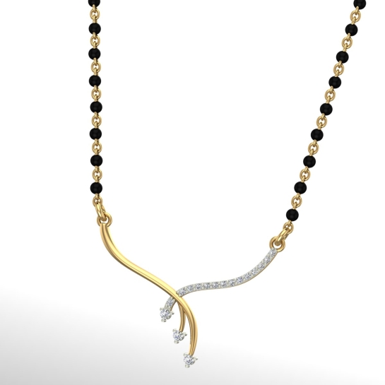 Akosia Diamond Mangalsutra