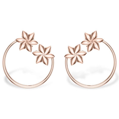 Karla Gold Earrings Design for daily use 