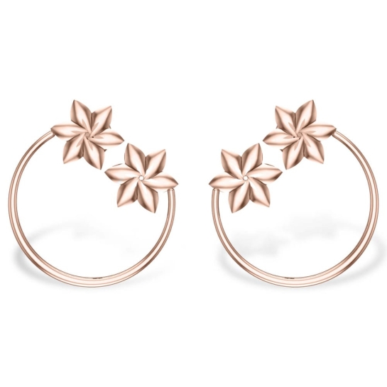 Karla Gold Earrings Design for daily use 