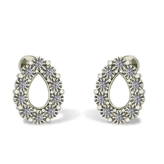 Natalee Diamond Studs