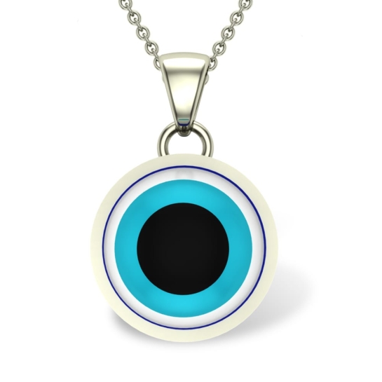 Hannah Evil Eye Gold Pendant Designs For Female