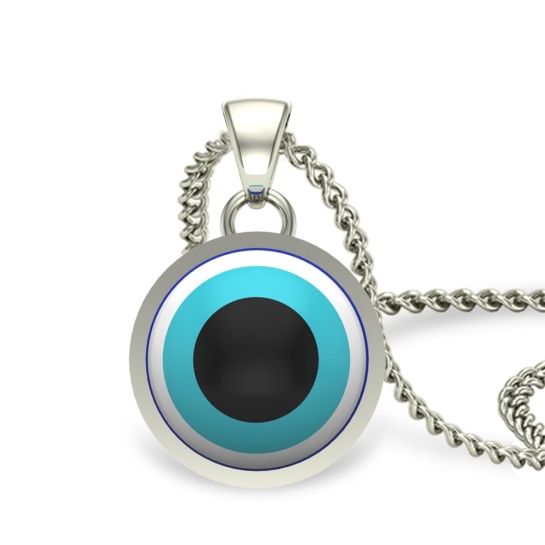 Hannah Evil Eye Gold Pendant Designs For Female