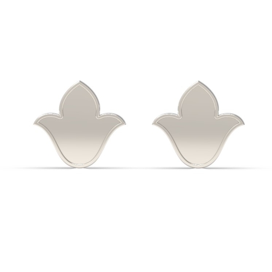 Komal Gold Stud Earrings Design for daily use 