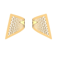 Lara Gold Earrings Design for daily use 