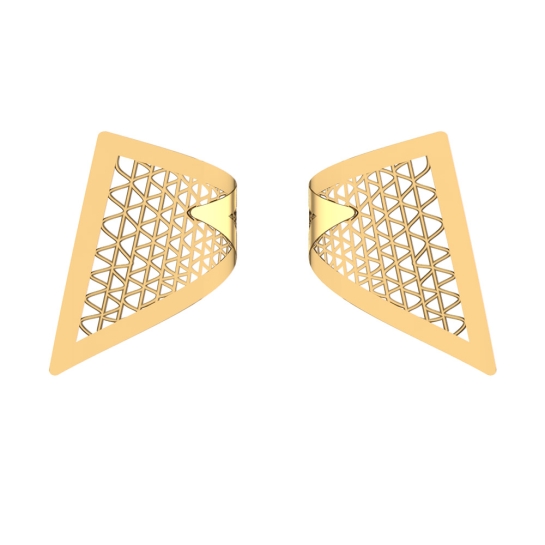  Isla Gold Earrings Design for daily use 