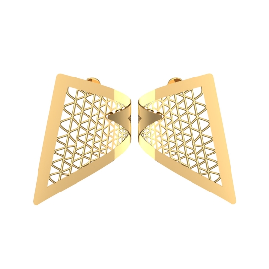  Isla Gold Earrings Design for daily use 