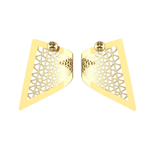  Isla Gold Earrings Design for daily use 