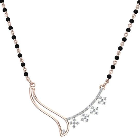 Laxi Diamond Mangalsutra