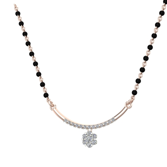 FIila Diamond Mangalsutra