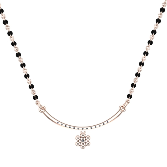 FIila Diamond Mangalsutra