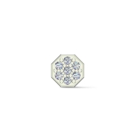 Layla 18k White Gold Nosepin