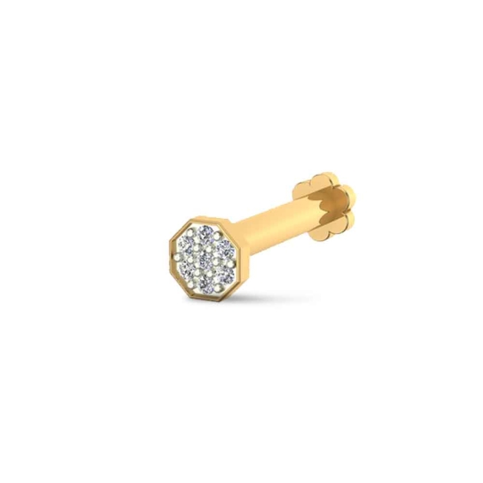 Layla 18k Yellow Gold Nosepin