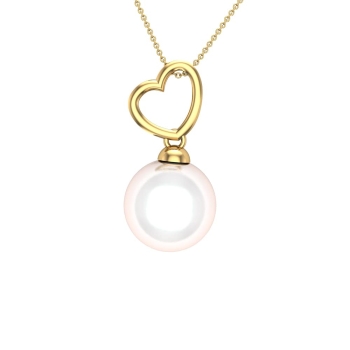 Gianna Heart Gold Pendant Designs For Female