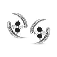 Lia Black Diamond Earring