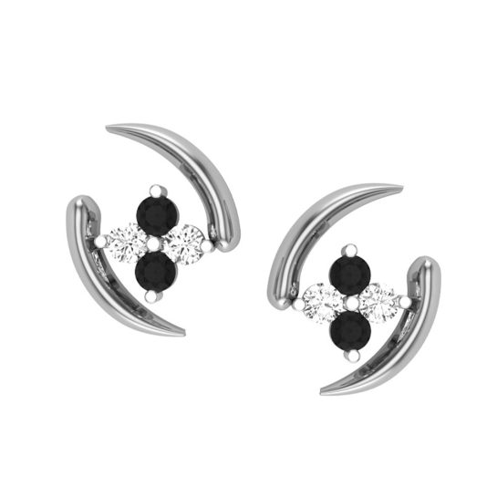 Lia Black Diamond Earring