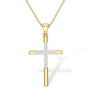 Lillian Jesus  Diamond Pendant