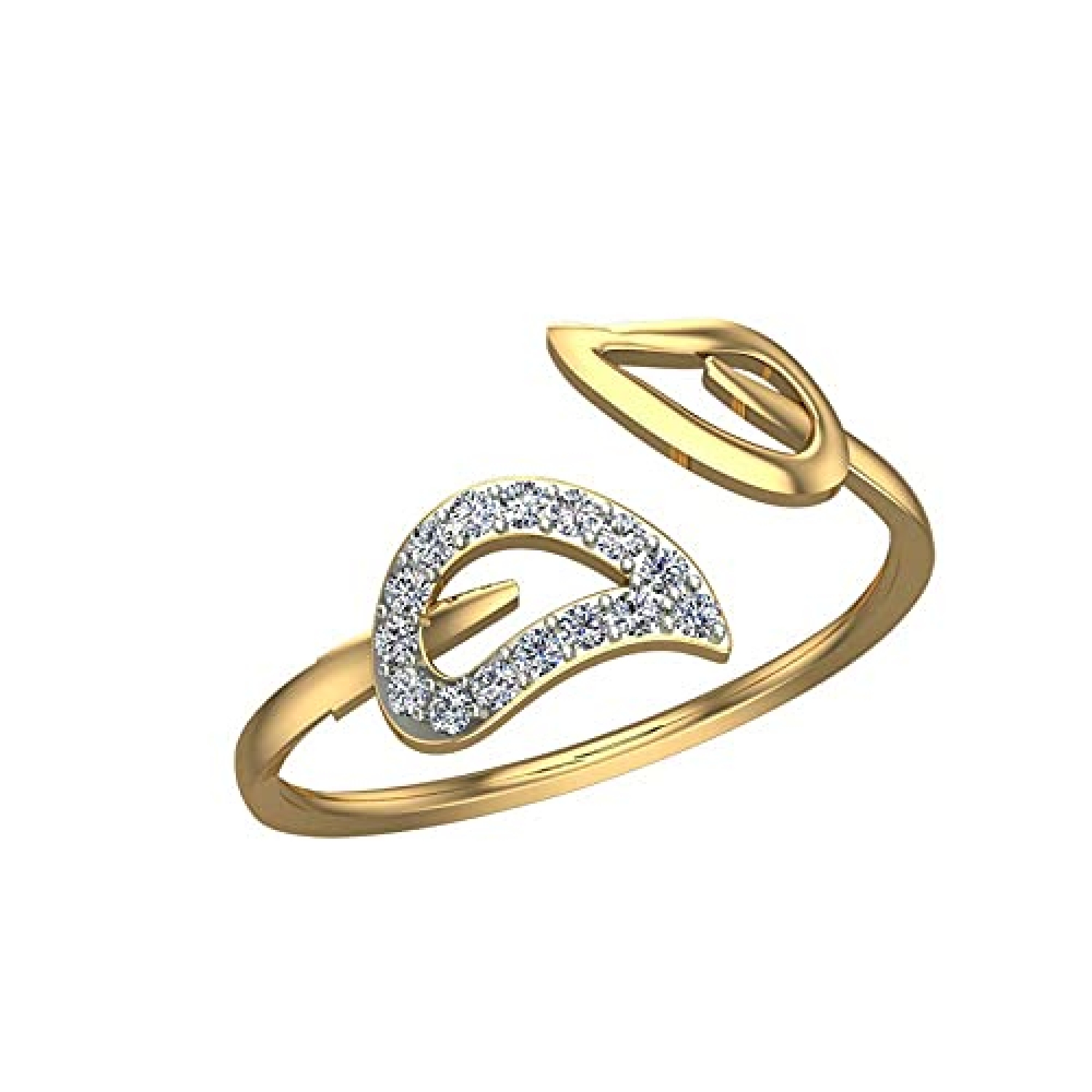 Yael Designs Pink Zircon Ring 18KR 200-22969 - London Gold