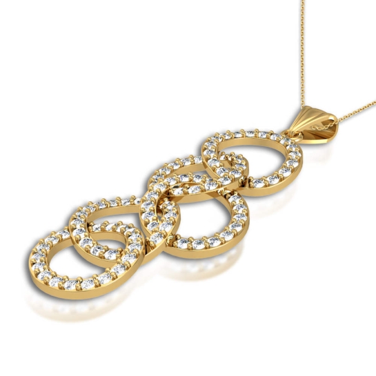 Loop Diamond Pendant
