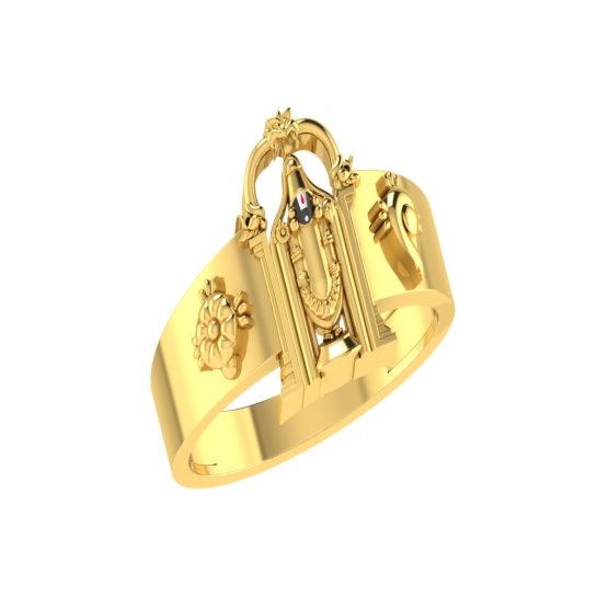 Lord Venkateswara Gold Ring