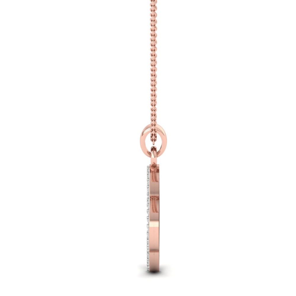 Lumière Clover Diamond Pendant